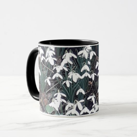 Mug Boue à neige du printemps (Devant gauche)