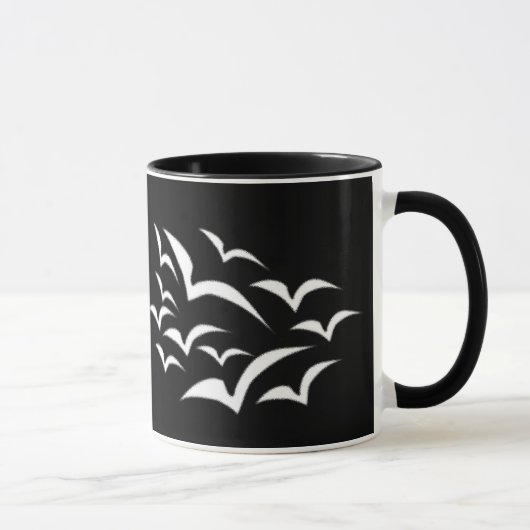 Mug Boue à nuage de chaume blanche (Droite)