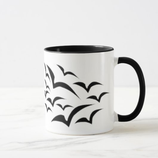 Mug Boue à nuage de chaume noire (Droite)