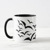 Mug Boue à nuage de chaume noire (Gauche)