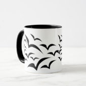 Mug Boue à nuage de chaume noire (Devant gauche)