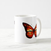 Mug Boue à papillon nuageux atomique (Devant droit)