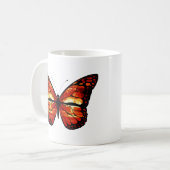 Mug Boue à papillon nuageux atomique (Devant gauche)