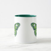 Mug Boue à papillon vert de poison (Centre)