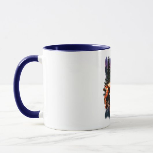 Mug Boue à quatre roues (Gauche)