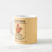 Mug Boue à soupe de poulet personnalisée (Devant gauche)