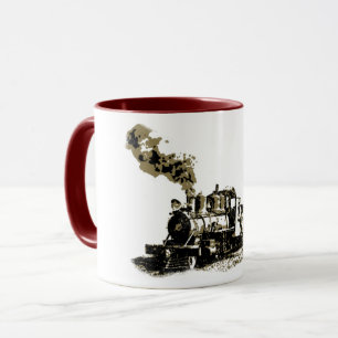 Mug Boue à vapeur Locomotive