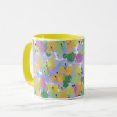 Mug Boue Abstraite à éclaboussure de couleur - Robe Ar (Devant gauche)