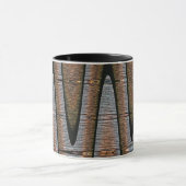 Mug Boue Abstraite au coucher du soleil (Centre)