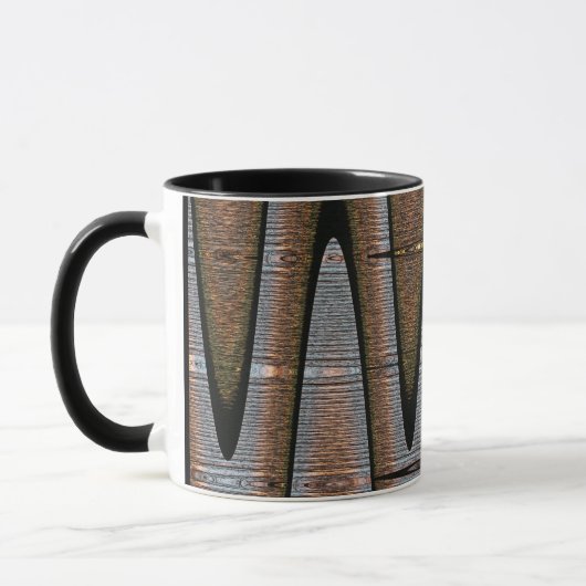 Mug Boue Abstraite au coucher du soleil (Gauche)