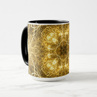 Mug Boue Abstraite en or