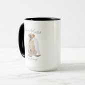 Mug Boue Angel du laboratoire jaune (Devant gauche)