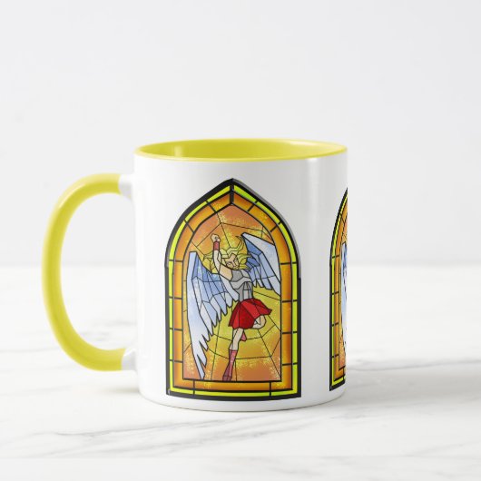 Mug Boue Angel en verre tendu (Gauche)