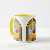 Mug Boue Angel en verre tendu (Devant gauche)