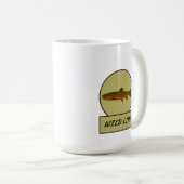 Mug Boue blanche de truite broyée (Devant droit)