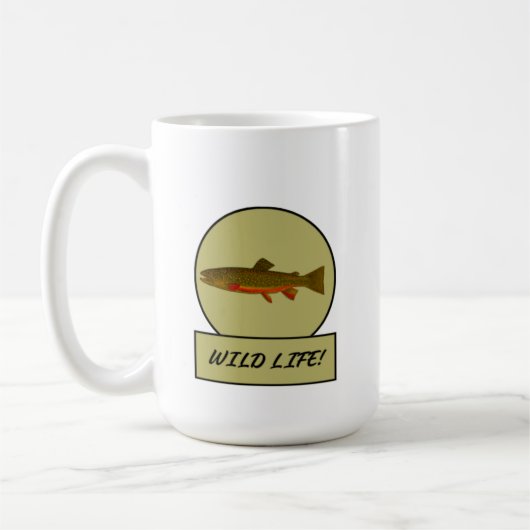 Mug Boue blanche de truite broyée (Gauche)