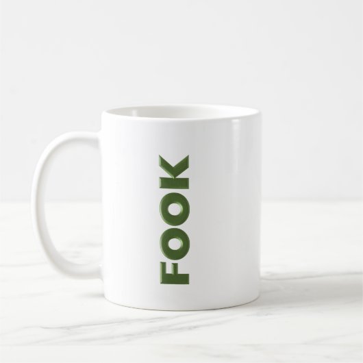 Mug Boue blanche pâle (Gauche)