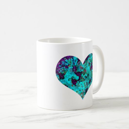 Mug Boue cardiaque vibrante (Devant droit)