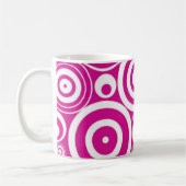 Mug Boue circulaire Abstraite (Gauche)