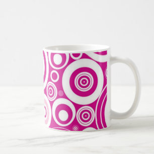 Mug Boue circulaire Abstraite