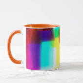 Mug Boue classique Abstraite Popart Arc-en-ciel primai (Gauche)