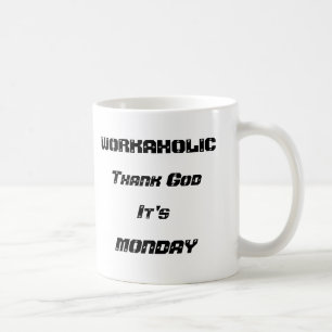Mug Boue classique de 11 oz blanche au travail