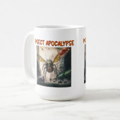 Mug Boue classique de l'Apocalypse d'insectes, 15 oz (Devant gauche)