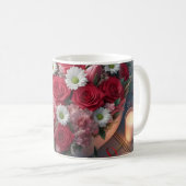 Mug Boue classique florale (Devant droit)