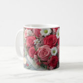 Mug Boue classique florale (Devant gauche)