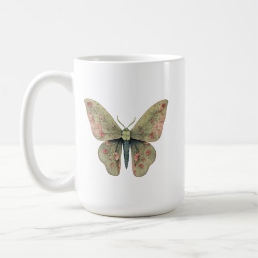 Mug Boue classique Papillon - 15 oz (Gauche)