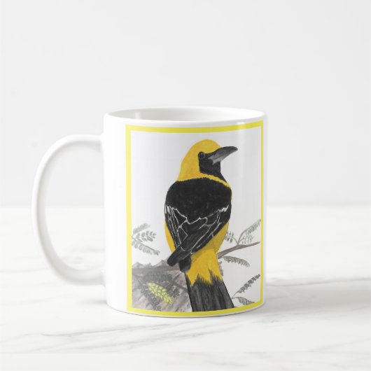 Mug Boue d'aquarelle à capuchon (Gauche)