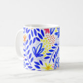 Mug Boue d'aquarelle Belle Floral (Devant gauche)