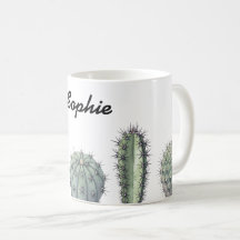Boue d'aquarelle de Cactus