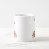 Mug Boue d'aquarelle Flamant rose (Centre)