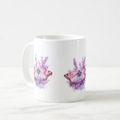 Mug Boue d'aquarelle papillon Messy (Devant gauche)
