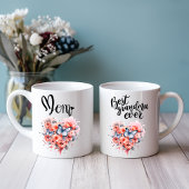 Mug Boue d'aquarelle papillon Messy