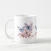 Mug Boue d'aquarelle papillon Messy (Gauche)