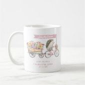Mug Boue de Baby shower rose cultivée localement - Hér (Gauche)
