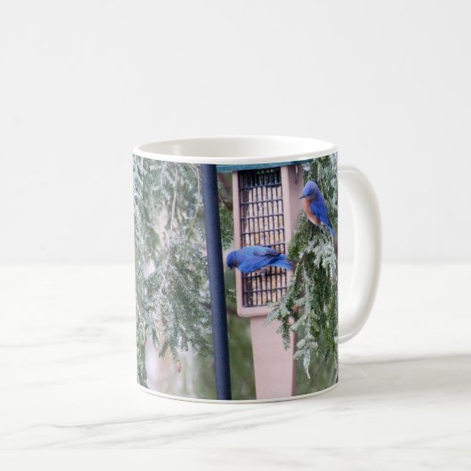 Mug Boue de bleuets d'hiver (Devant droit)