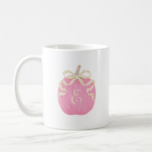 Mug Boue de boeuf Citrouille rose (Gauche)