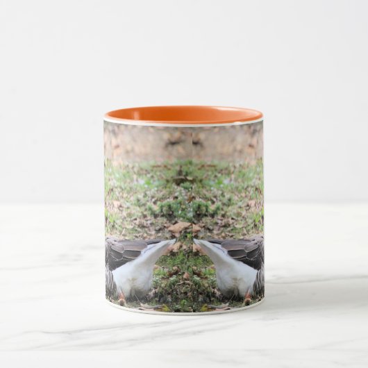 Mug Boue de café à deux tons (Centre)