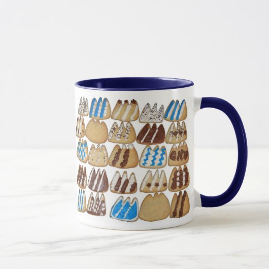 Mug Boue de café avec les biscuits cuits au four (Droite)