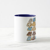 Mug Boue de café avec les biscuits cuits au four (Centre)