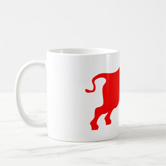 Mug Boue de café blanc Red Bull (Gauche)