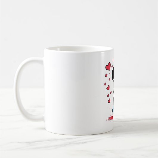 Mug Boue de café chaud (Gauche)