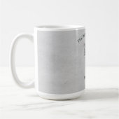 Mug Boue de café conch gris (Gauche)