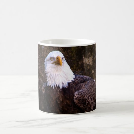 Mug Boue de café d'aigle chauve (Centre)