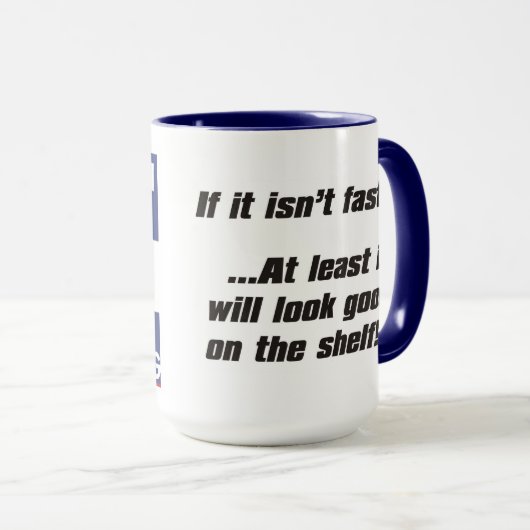 Mug Boue de café de diecast d'élévation (Devant droit)