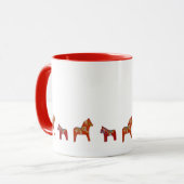 Mug Boue de café des Chevaux rouges (Devant gauche)