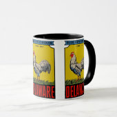 Mug Boue de café du Delaware (Devant droit)